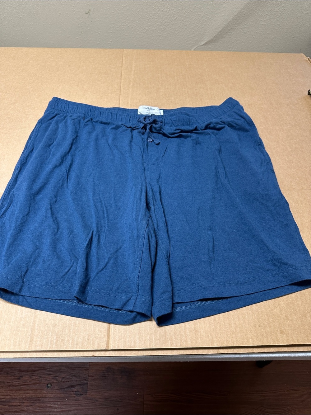 #129, Size XL, Goodfellow & Co Navy Drawstring Athletic Shorts